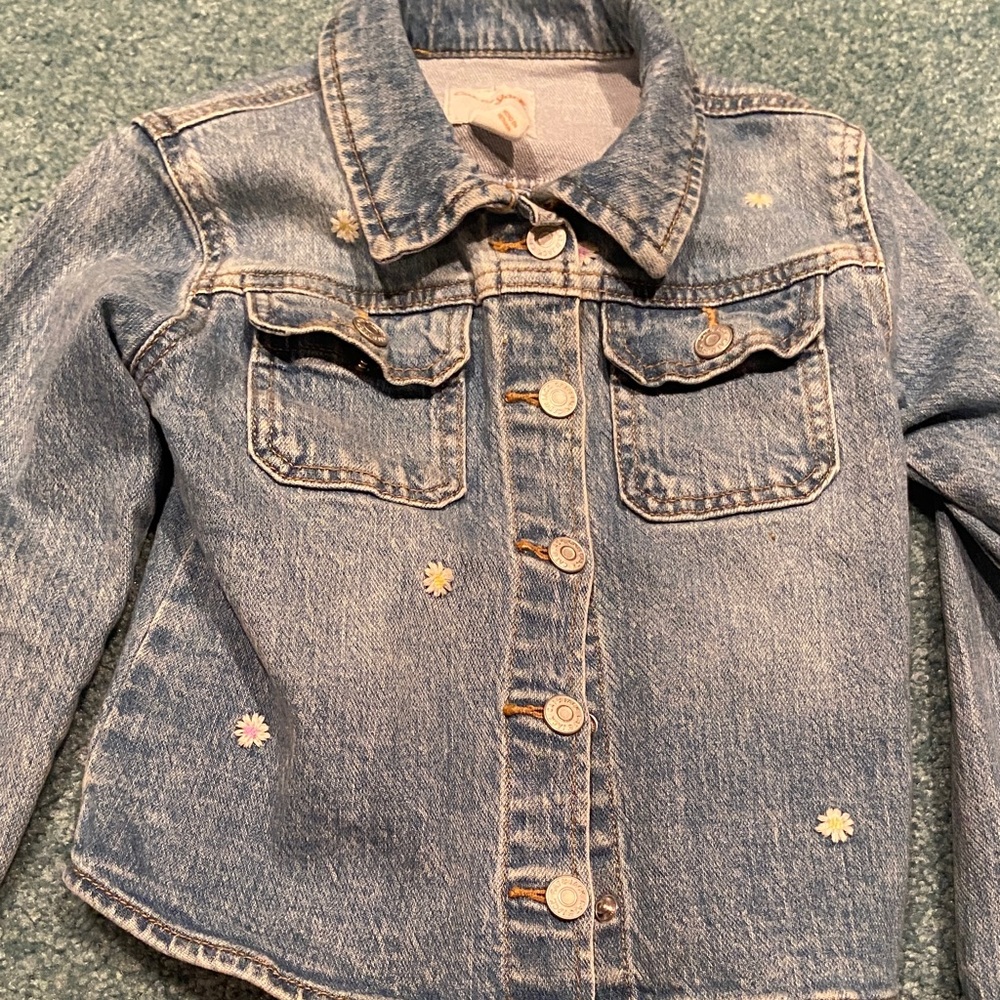 Girls Kate and Jack size 5T Jean jacket